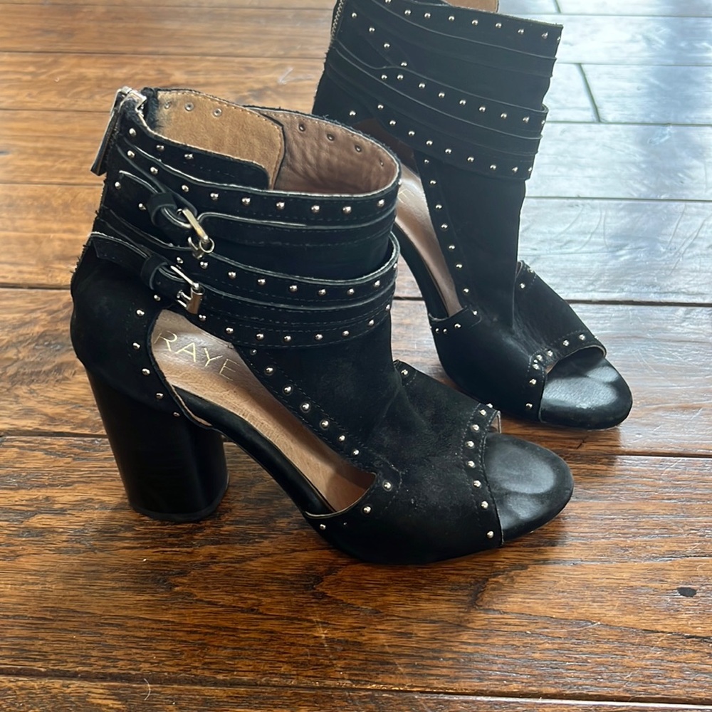 Raye peep toe booties size 36.5